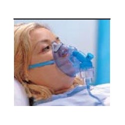Mascarilla de oxigeno con nebulizador adulto