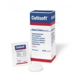 CUTISOFT Compresa oftálmica absorbente 7,5 X 5,4cm 50 unidades
