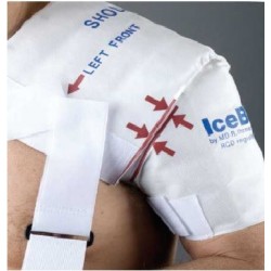 Relief Expert Bolsa de hielo para hombro, terapia de frío para lesiones,  gel reutilizable para hombro y brazo izquierdo o derecho, alivio  instantáneo