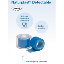 Esparadrapo Naturplast Detectable ST 5 X 2,5 (12 rollos)