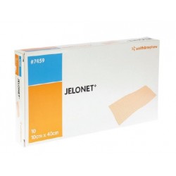 Jelonet Apósito de gasa parafinada 10cm x 40cm caja 10 unidades