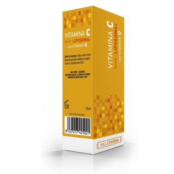 Sérum facial Vitamina C y vitamina U Valefarma 30 ml