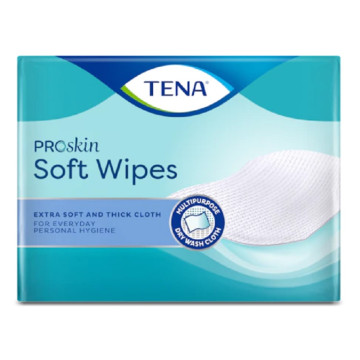 Toallitas secas TENA ProSkin Soft Wipes 135 unidades
