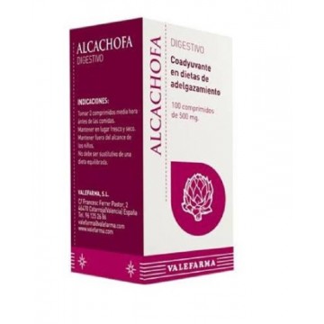 Alcachofa Valefarma 100 comprimidos