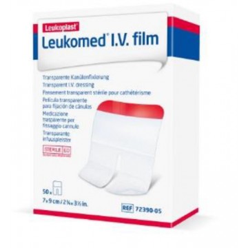 LEUKOMED IV FILM Apósito para cateterismo venoso periférico 50 Unidades