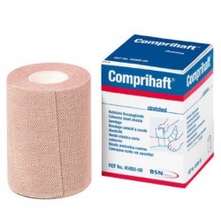 Venda con soporte de tejido elástico cohesiva de algodón Comprihaft 6cm x 5m Caja 5 unidades