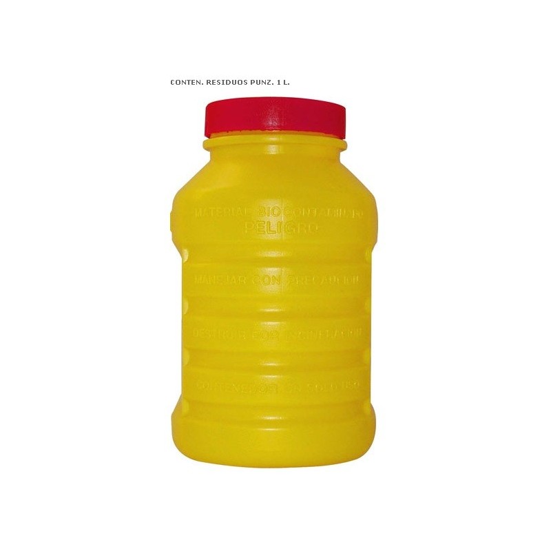 contenedor residuos sanitarios 1 litro