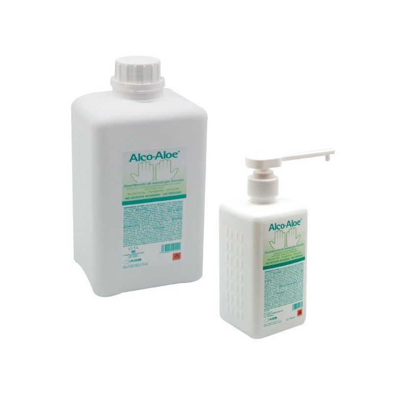 solución hidroalcoholica Alco-Aloe 500 ml