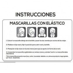 Instrucciones de uso Mascarillas