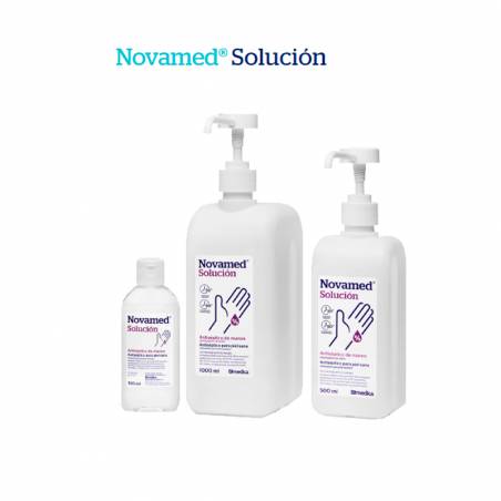 Novamed Solucion hidroalcoholica Antiséptico para piel sana