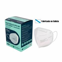 Mascarilla FFP2 Radex fabricada en Galicia