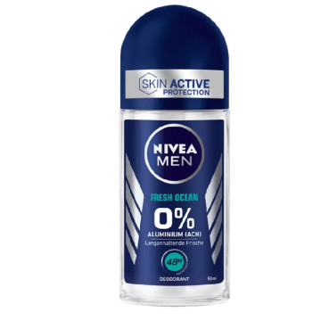 Desodorante Nivea Roll On Ocean 0% Aluminio 50 ml