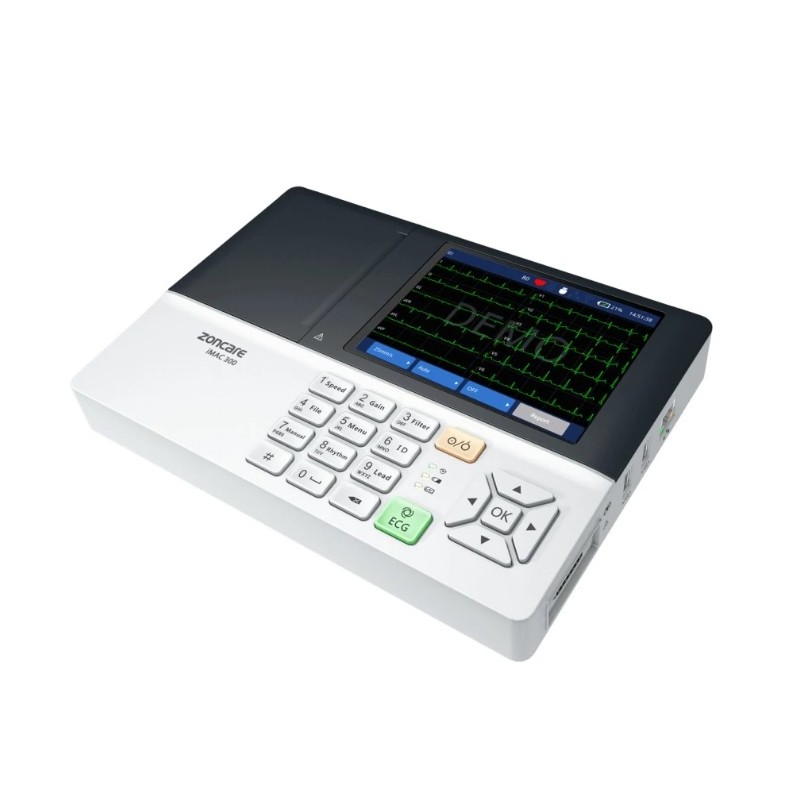 Electrocardiógrafo 3 canales iMAC con funciones avanzadas