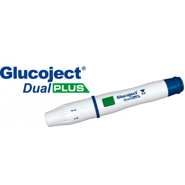GLUCOJECT DUAL PLUS Sistema de punción para diabetes