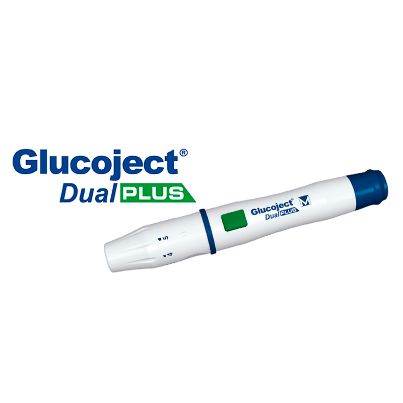 GLUCOJECT DUAL PLUS Sistema de punción para diabetes