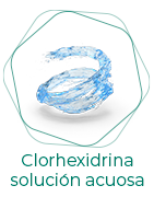 Clorhexidina solución acuosa