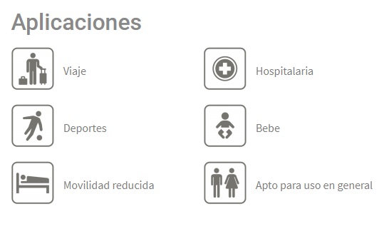 Aplicaciones esponja Dispofoam one